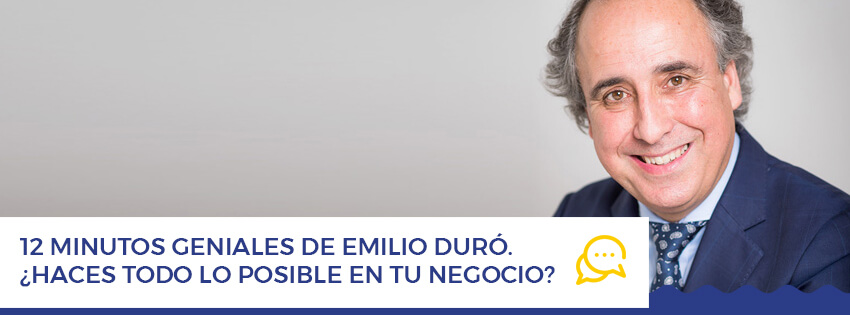 12 minutos geniales de Emilio duro