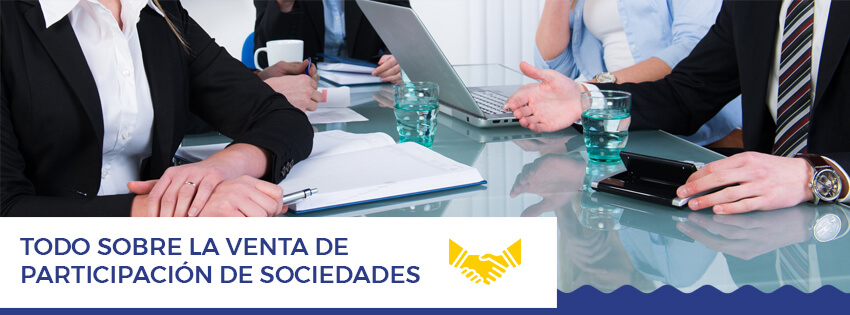 venta de participaciones sociales