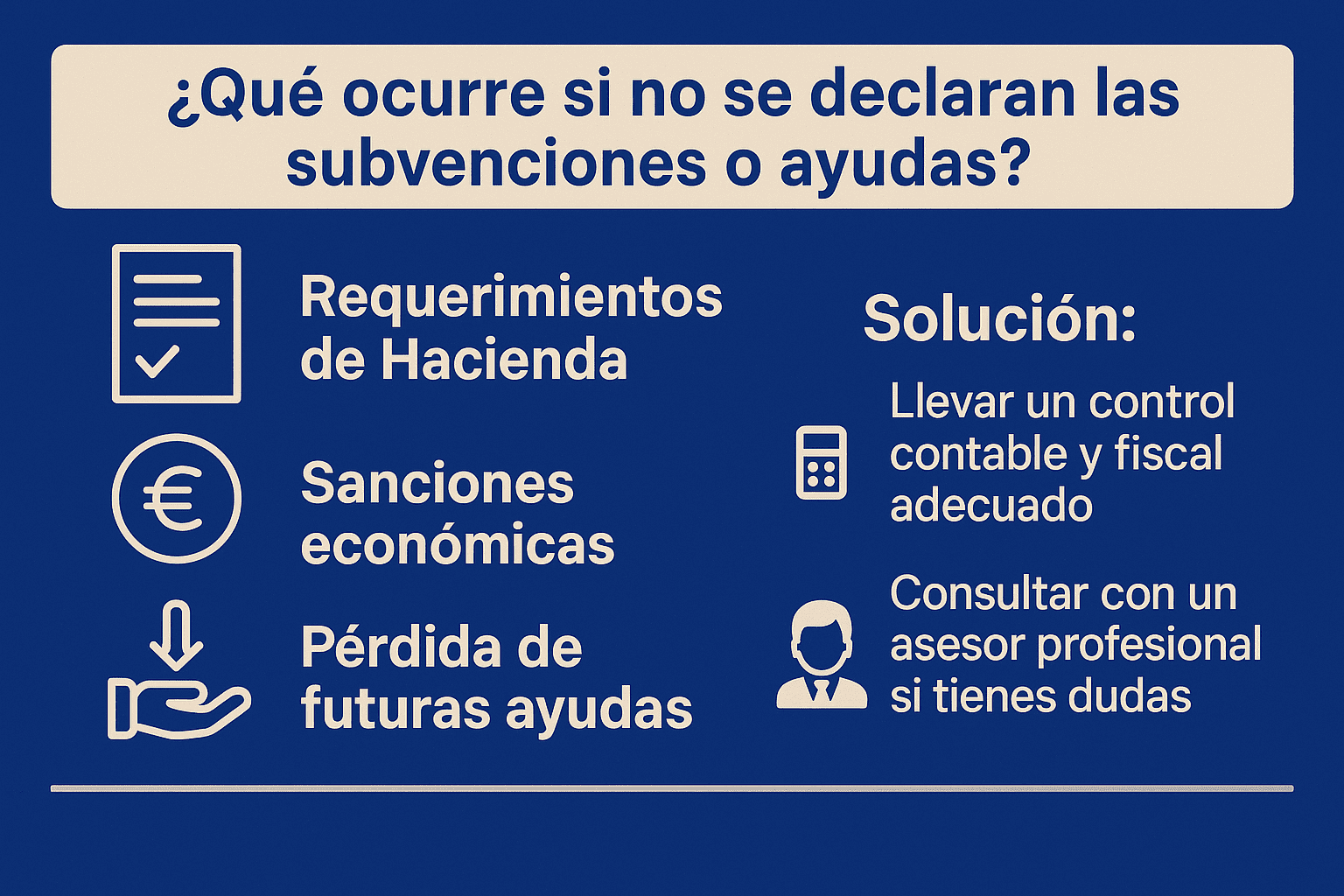 tributación de Ayudas y subvenciones